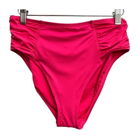 La Blanca Island Goddess Side Shirred Bikini Bottom NEW - Picture 1 of 6